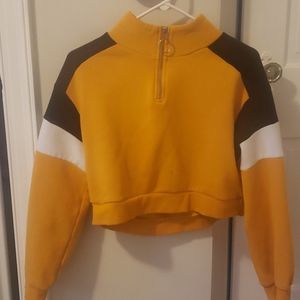 Stand-up Collar Sweatshirt